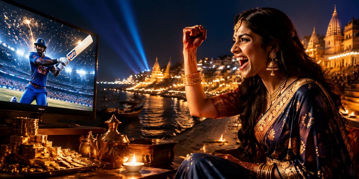 Enthusiastic cricket fans betting on IPL matches in Varanasi